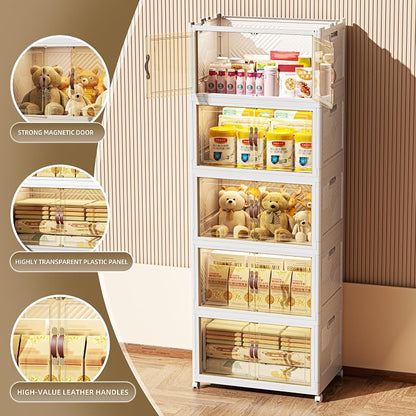 520 QT / 130 Gal Stackable Collapsible Storage Bins - Image 3