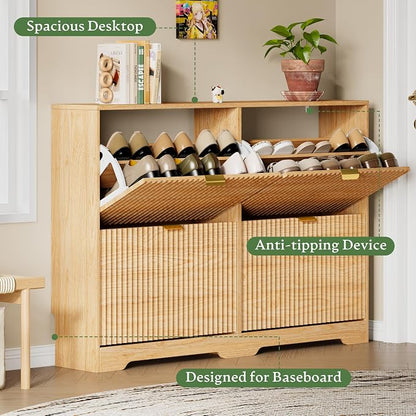 Xixini Shoe Storage Cabinet for Entryway - Image 4