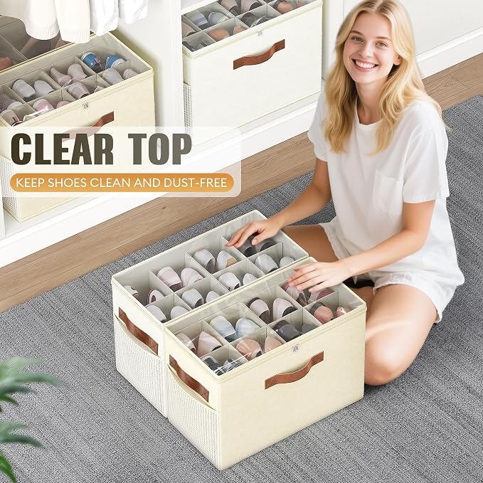 Budding Joy 2 Pack Shoe Organizer - Image 4