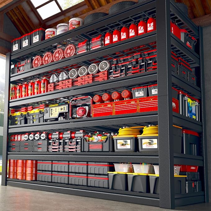 55.1" W Metal Shelving 6 Tier Garage Shelving 3660LBS Storage Shelves by Unknown