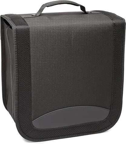 Amazon Basics Polyester CD/DVD Portable Storage Binder, 400-capacity - Image 2