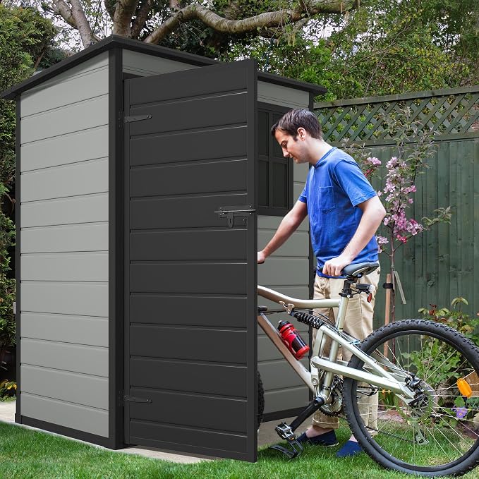 DWVO 5x3 FT Outdoor Storage Shed - Image 3