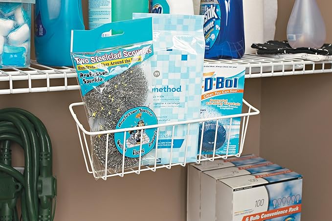 ClosetMaid 3937 Packet Pal Wire Shelf Storage Accessory, 2.586" D x 4.193" H x - Image 5