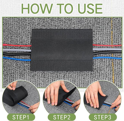 WILLBOND Carpet Cord Cover Cable Protector Floor Cover Cable Protector - Image 5