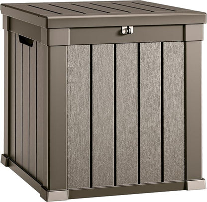 YITAHOME Deck Box, 51 Gallon Weatherproof Outdoor Storage Container by YITAHOME