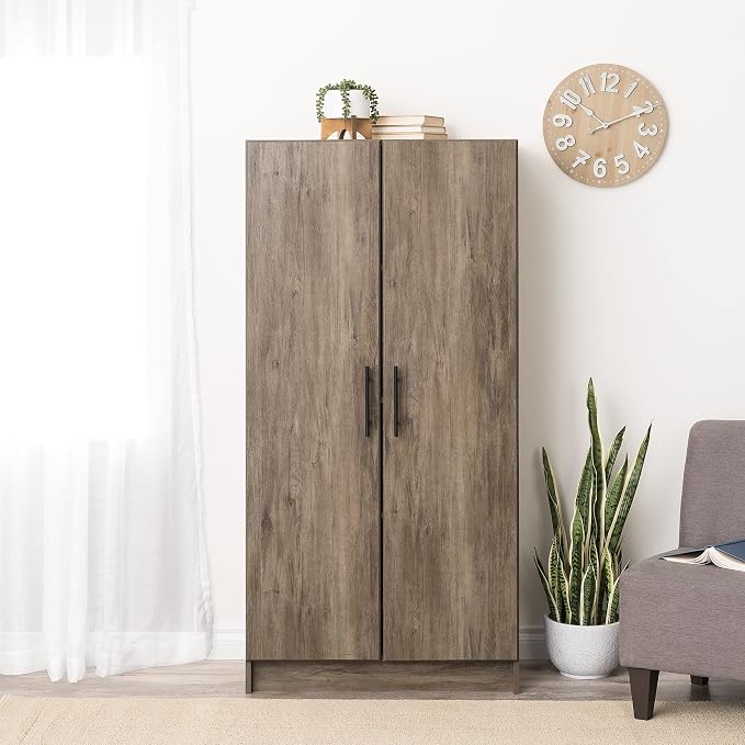 Prepac Elite Tall Garage Storage Cabinet & Pantry Storage Cupboard, 2-Door - Image 2