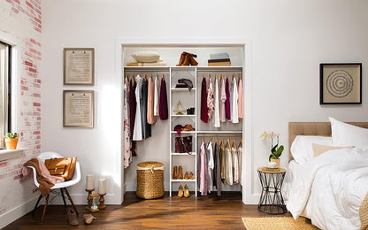 ClosetMaid SuiteSymphony Wood Closet Organizer Starter Kit - Image 2