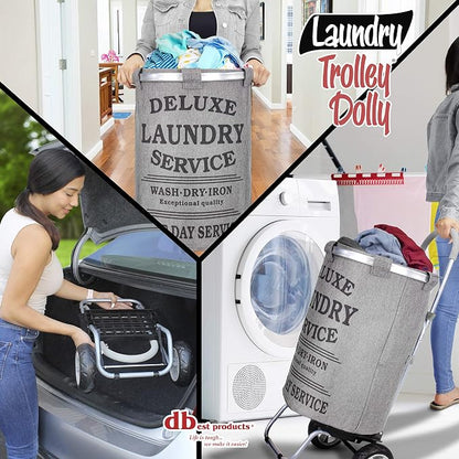 dbest products Laundry Trolley Dolly - Image 2