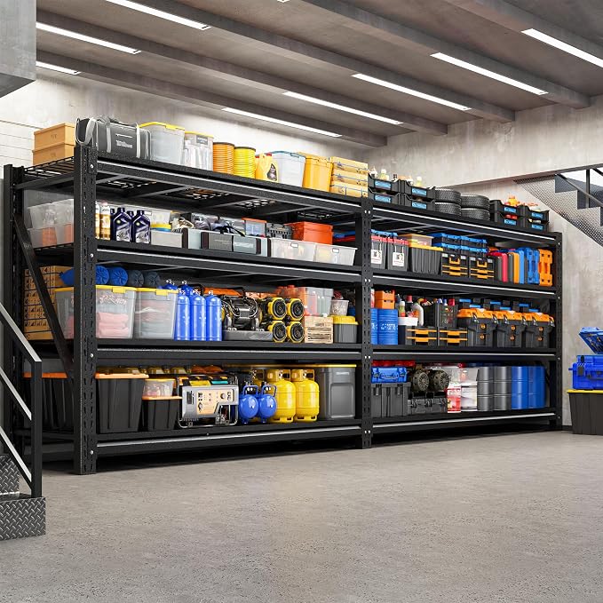 Romorgniz 5020LBS Heavy Duty Garage Shelving, 68.2" W Storage Shelves - Image 6