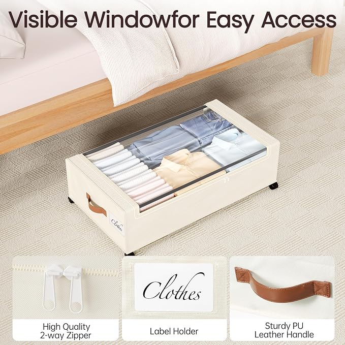 Yecaye 82 L Under Bed Storage - Image 8