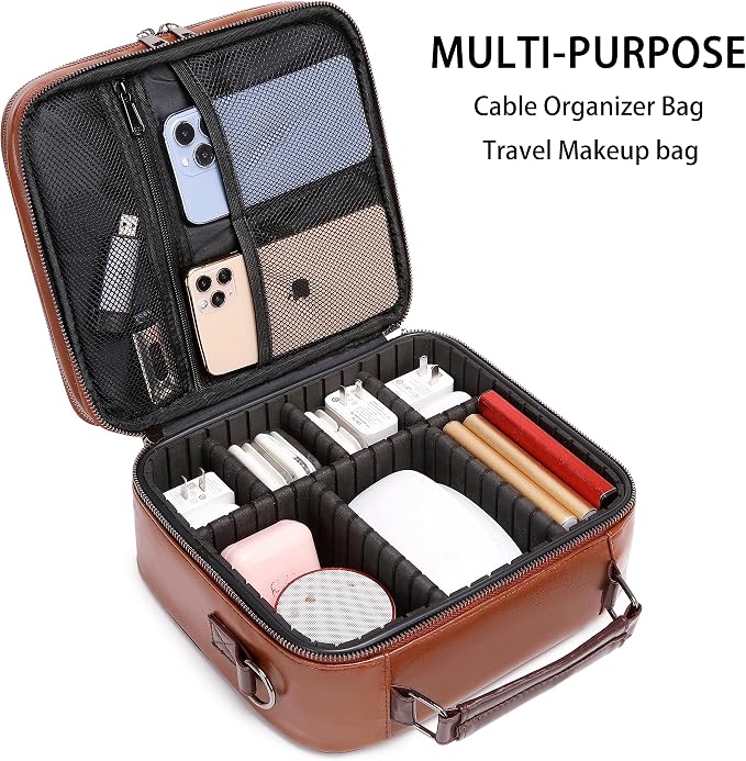 KYALOU Electronics Travel Organizer, Large Electronic Accessories Cable Case - Image 4