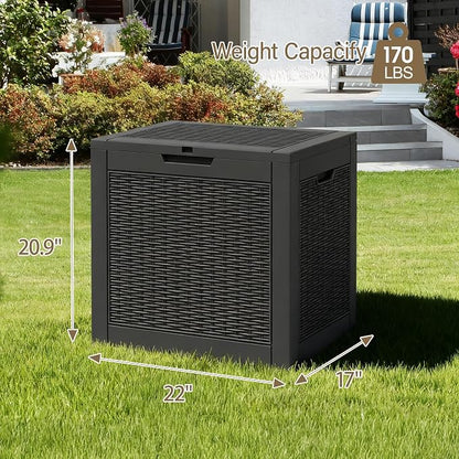 Outdoor Storage Box, 30 Gallon Deck Box - Image 2