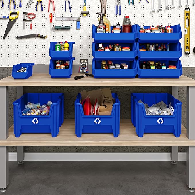 ReadySpace Plastic Containers for Organizing and Storage Bins for Closet - Image 8