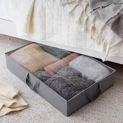 Amazon Basics Under Bed Fabric Zipper Storage Container Bags - Image 2
