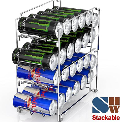 Simple Houseware 2PK Front Loading Tall skinny Can Dispenser - Image 4