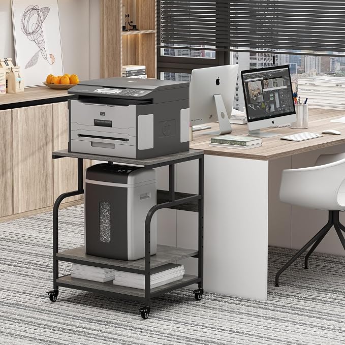 Large Printer Stand Table 23.6 x18.9 x 30 Inches - Image 8