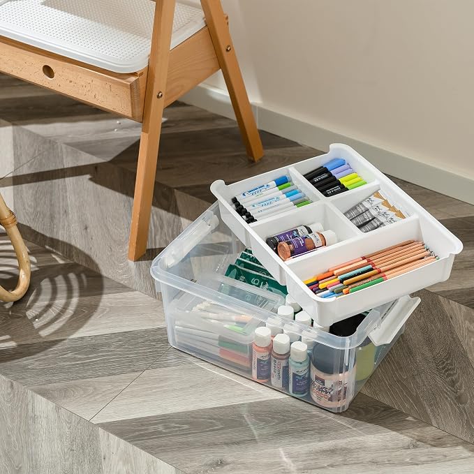 17 Quart Plastic Storage Bins - Image 2