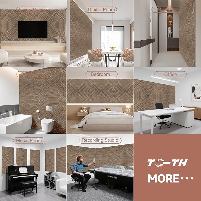 TO-TH Acoustic Panels for Wall and Ceiling - Image 8