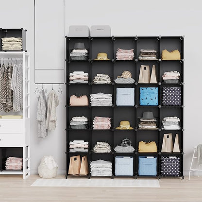 HOMIDEC Closet Organizers and Storage, 16 Cube Storage Organizer, Closet - Image 2