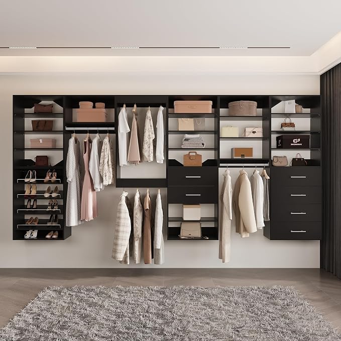 4-Drawer Stackable Storage Organizer Unit - Image 4