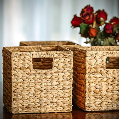 Trademark Innovations Foldable Hyacinth Storage Basket - Image 6
