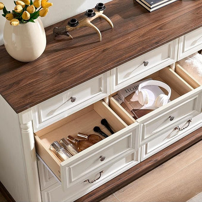 Farmhouse 10 Drawer Dresser - Image 8