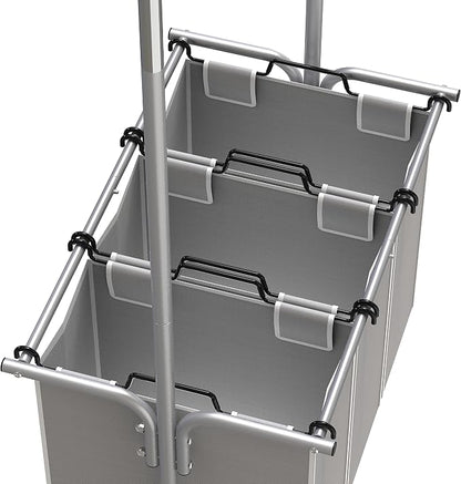 Simple Houseware 3 Bags Laundry Sorter - Image 4
