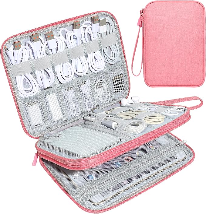 CILLA Electronics Organizer Travel, Travel Cord Organizer Case, Compact by CILLA