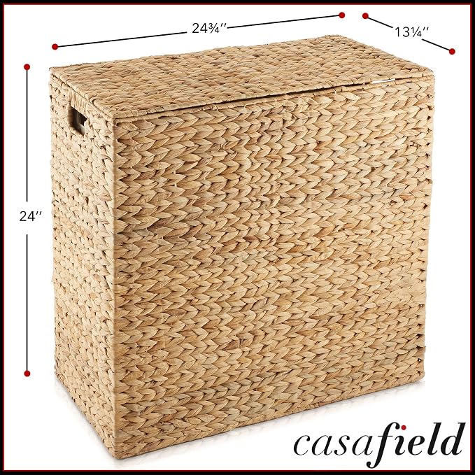 Casafield 2-Section Laundry Hamper - Image 7