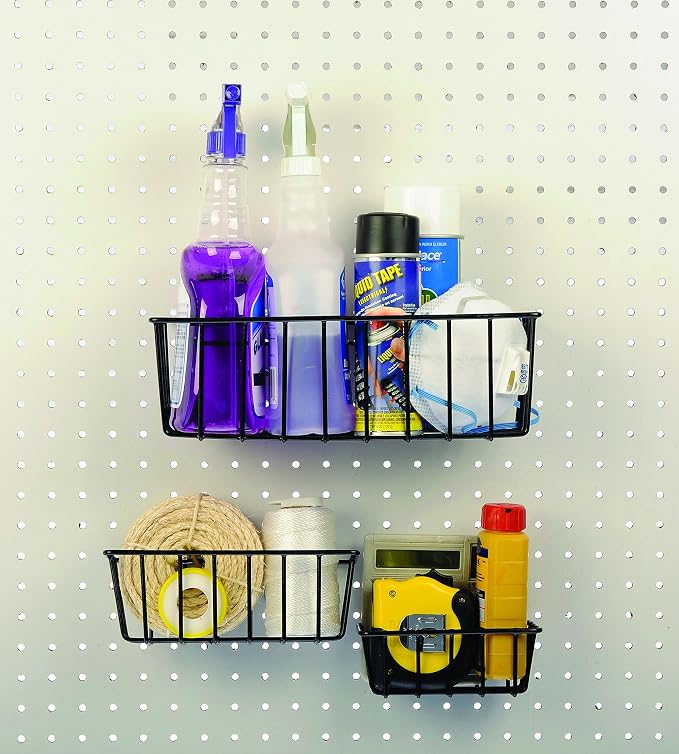 Dorman Hardware 4-9845 Assorted Pegboard Wire Basket Set - Image 3