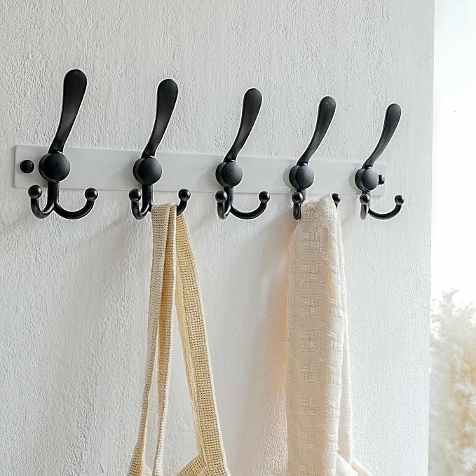 Dseap Coat Rack Wall Mount 2.0 Pro: Heavy Duty 300% Thicker, Stainless Steel - Image 7
