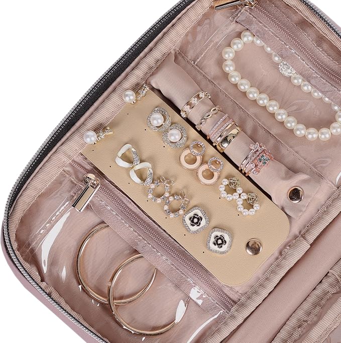 NISHEL Travel Jewelry Case, Holiday Organizer - Image 5