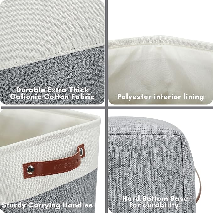 DECOMOMO Extra Large Storage Baskets, 54.5L Fabric Storage Bins - Image 6
