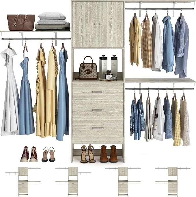 Armocity 96 Inches Closet System by Armocity