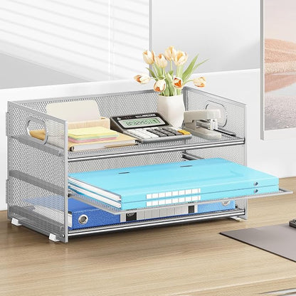 Subekyu 3 Tier Paper Desk Organizer - Image 6