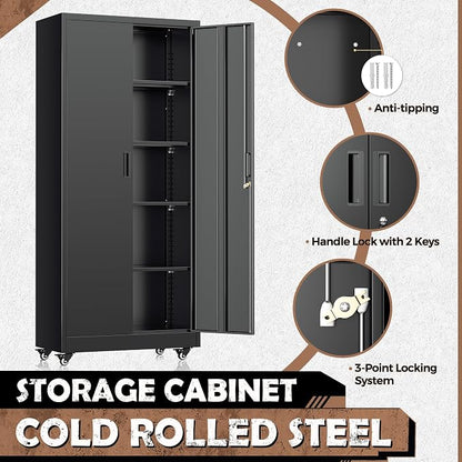 INTERGREAT73 Garage Storage Cabinet - Image 4