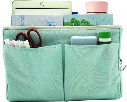 2-Pack Bedside Caddy Bedside Hanging Storage Basket Multi-Function Organizer - Image 6