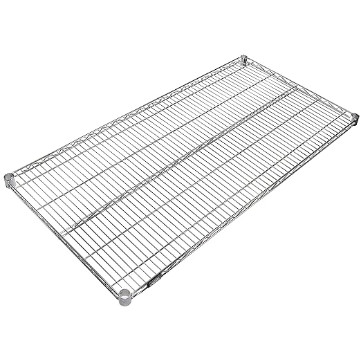 Nexel Additional Wire Shelf for Wire Shelving Units, 600-800 lb Capacity by Nexel
