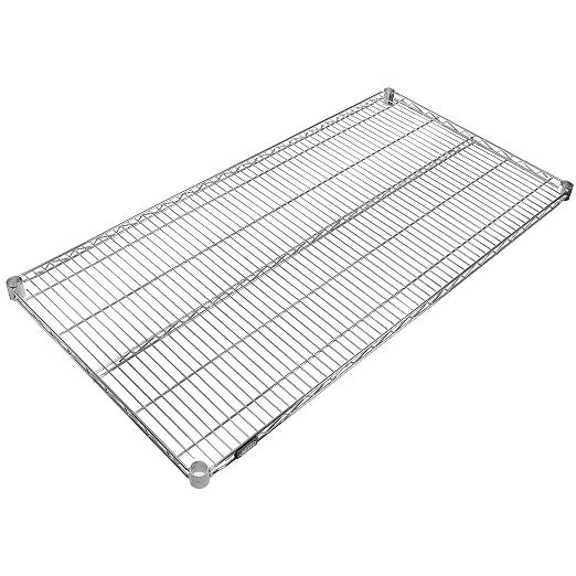 Nexel Additional Wire Shelf for Wire Shelving Units, 600-800 lb Capacity by Nexel