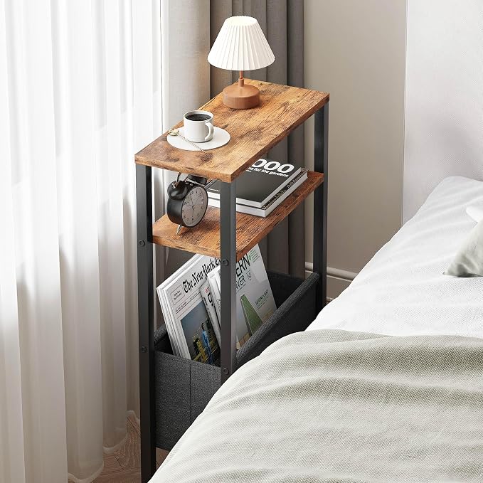 Narrow Side Table, Slim End Table - Image 5