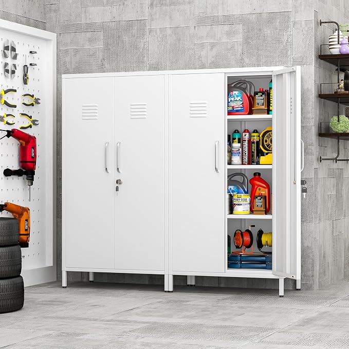 pozdeg 47.24" Metal Storage Locker - Image 8