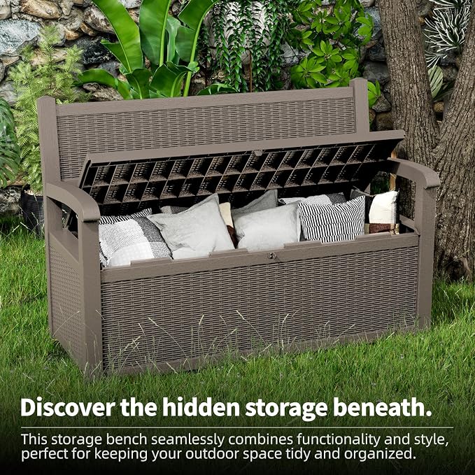 Outdoor Storage Bench - Image 4