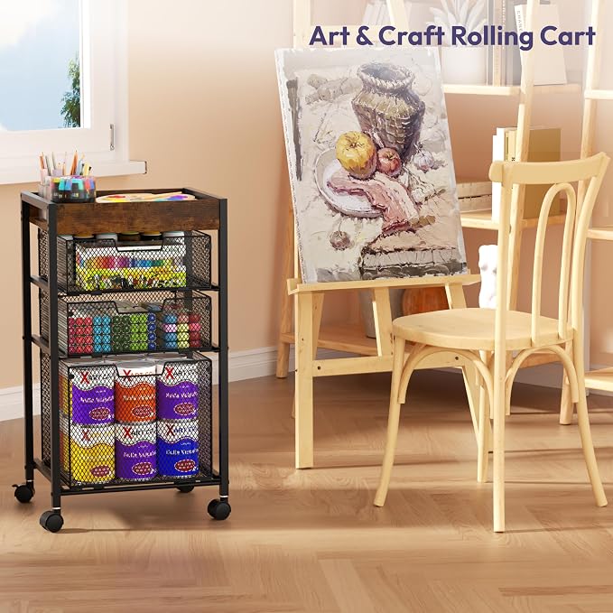 SWTYMIKI Rolling File Cart - Image 8