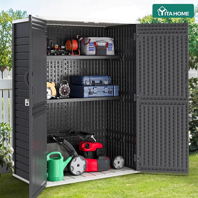 YITAHOME Metal Storage Shed Shelves - Image 9