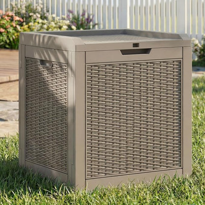 YITAHOME 32 Gallon Deck Box, Indoor Outdoor Storage Box by YITAHOME