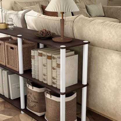 Homes: Inside + Out Apexa Modern 3-Tier Extra Wide Shelving Units, Collectibles - Image 14