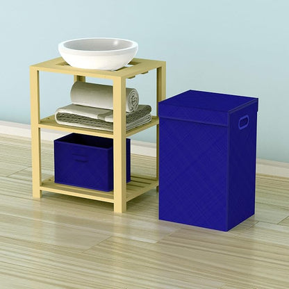 Simple Houseware Foldable Laundry Hamper Basket - Image 2