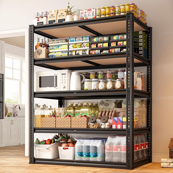 2050LBS Storage Shelves Heavy Duty 5 Tier Garage Storage Shelving, Adjustable - Image 2