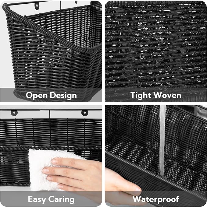 GRANNY SAYS Hanging Wall Basket, Wall Mount Basket - Image 4