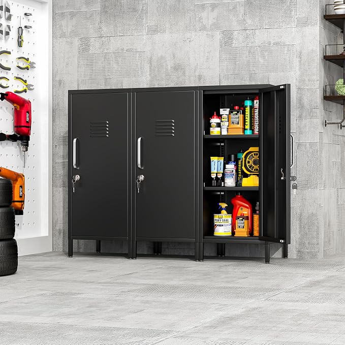 pozdeg 35.43" Metal Storage Locker - Image 9